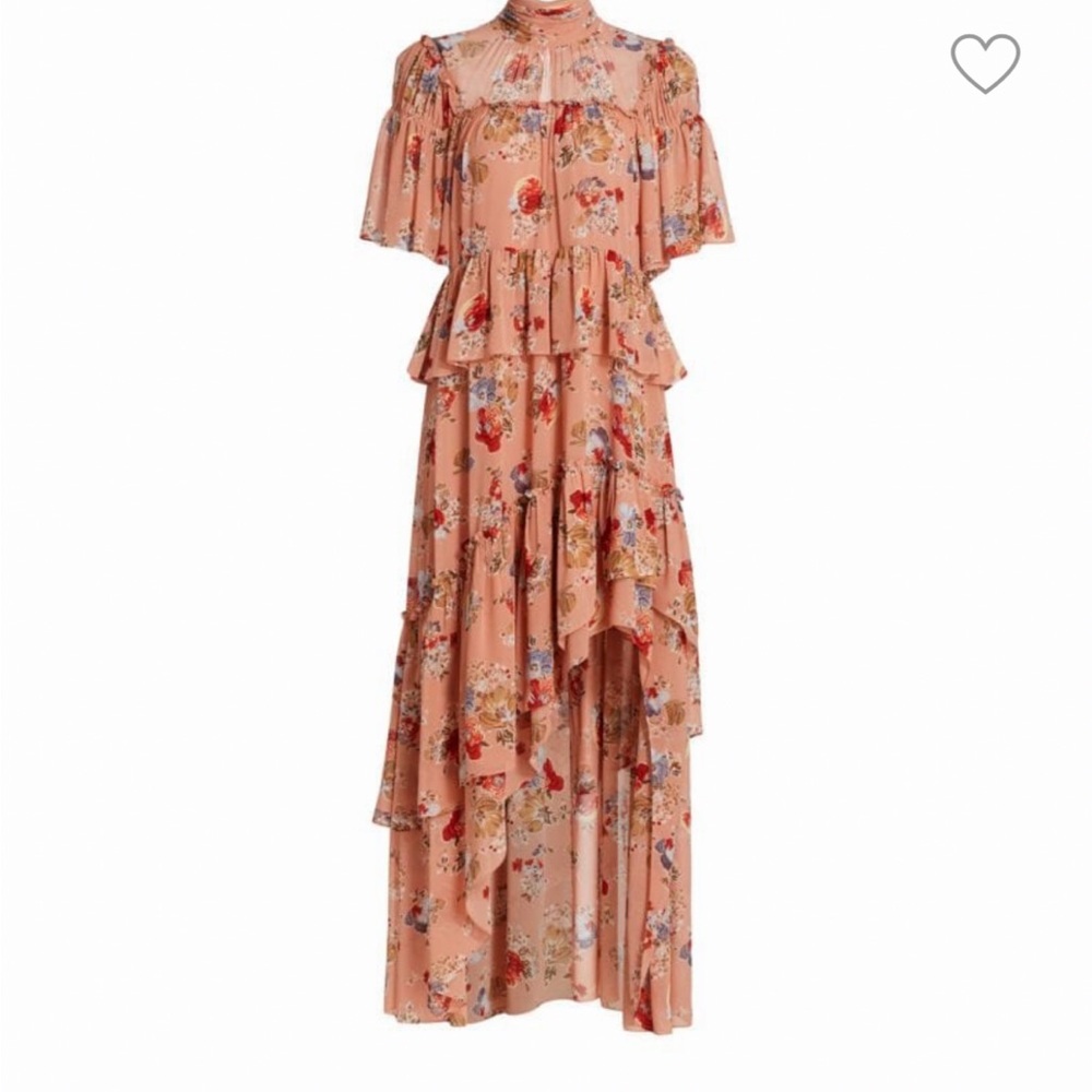 Floral Peach Maxi Dress
NWOT
